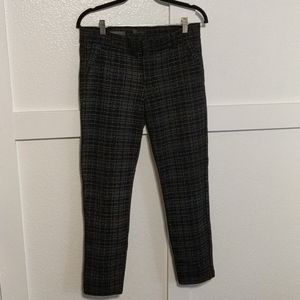 Black/Gray Skinny Work Pant